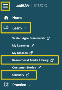 SAFe Studio Integration - Scaled Agile Framework